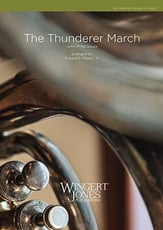 The Thunderer March Concert Band sheet music cover